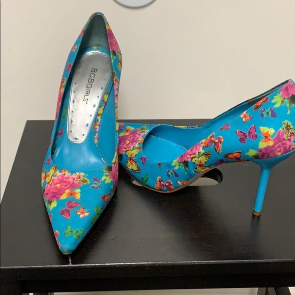 BCBGirls shoes size 37.5 preowned - Picture 7 of 8